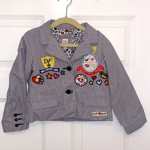 DVF/Gap Collaboration size 5 blazer